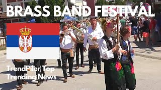 Serbia Worlds largest brass band festival returns to Guca [upl. by Llemhar]