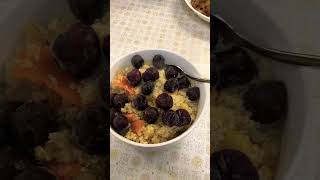 Quinoa with cherries apples and oranges [upl. by Jaban]