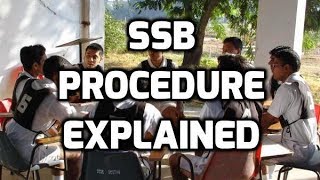 SSB PROCEDURE EXPLAINED  SSB BHOPAL [upl. by Benedict]