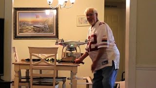 ANGRY GRANDPA DESTROYS DRONE [upl. by Nepil]