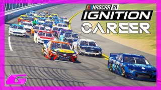 DAYTONA 500  NASCAR 21 Ignition Career Mode Part 1 [upl. by Aloivaf415]