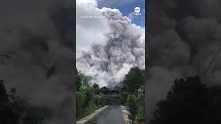 Indonesias Mount Merapi erupts [upl. by Ollehto398]