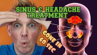 THE fastest SINUS drainage with LYMPH massage [upl. by Cal104]