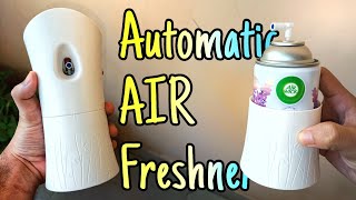 Airwick Freshmatic Complete Kit  Automatic Air Freshener  Unboxing amp Review [upl. by Dowd]