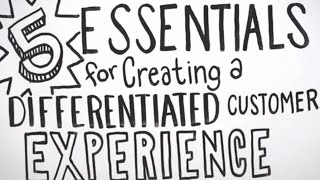 5 Essentials For Creating A Differentiated Customer Experience [upl. by Garate]