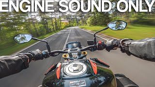 Suzuki GSXS1000 Akrapovic sound RAW Onboard [upl. by Aibun]