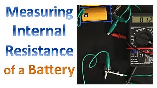 Measuring the Internal Resistance of a Battery  Mini Lab Experiment [upl. by Spoor70]