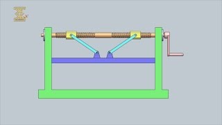 LeverScrew Press Mechanism [upl. by Nnylatsyrc710]