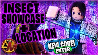 NEW CODE INSECT BREATHING Showcase  Location  Wisteria  Code in Description [upl. by Nahtaj]