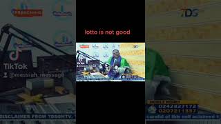 WHY LOTTO Apostle Okoh Agyemang shorts [upl. by Sewoll957]