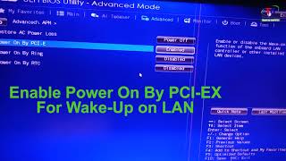 ASUS H81MD  Enable Wake On Lan and PXE Boot Boot on LAN Configure BIOS Settings [upl. by Coyle]