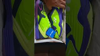 YONEX DUAL Badminton indoor Shoe unboxing [upl. by Anwahsal196]