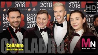 Collabro I Interview I MusicNewscom [upl. by Ahsiruam]