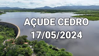 AÇUDE CEDRO DADOS ATUALIZADOS HOJE 17052024 CEARÁ [upl. by Assanav785]