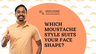 5 Moustache Styles For Your Face Shape  Find the Perfect Moustache Today [upl. by Ulric836]