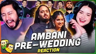 AMBANI PREWEDDING CEREMONY REACTION  SRK Aamir Khan Salman Khan Ranveer Singh amp others [upl. by Rurik]