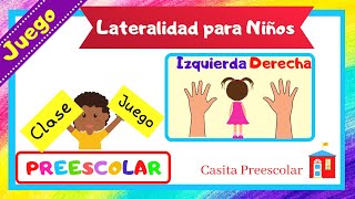 IZQUIERDA DERECHA Juegos de Lateralidad para Niños [upl. by Holle]