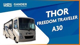 2022 Thor Freedom Traveler A30  Class A Motorhome  RV Review Camping World [upl. by Nauqes420]