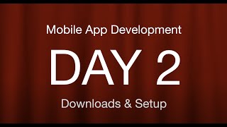 Mobile App Development 2021 Day 2 Edit 220 [upl. by Refiffej]