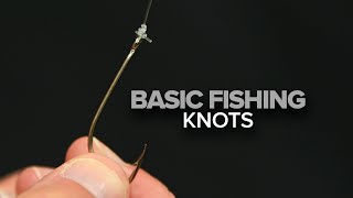 How To Tie Basic Fishing Knots [upl. by Eeldivad]