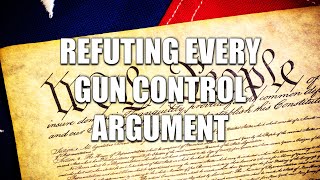 Refuting EVERY Gun Control Argument  Heck Off Commie [upl. by Marceau170]