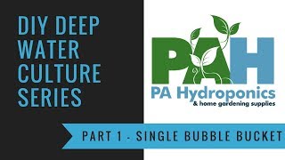 Watch this before you build a deep water culture DWC bubble bucket  PA Hydroponics [upl. by Ateekan]