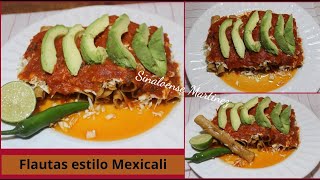 Flautas estilo Mexicali [upl. by Mcdougall]