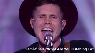 Trent Harmon  Journey to the Crown  American Idol [upl. by Anirtik88]