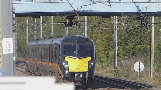 Grand Central Class 180 passes Brookmans Park 101024 [upl. by Okajima]