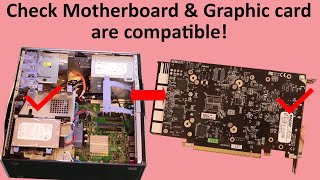 How to check if my motherboard is compatible with GPU [upl. by Nnanaej]