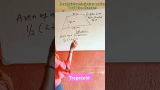 Area of a Trapezium made easy for you maths findthevalueofx algebra [upl. by Elag]