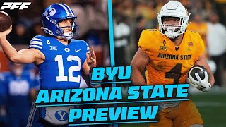 BYU vs Arizona State Preview and Prediction  PFF [upl. by Gilbye]