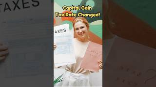 Big News Capital Gain Tax Rates Changed Again itr capitalgaintax taxrates itrdeadline [upl. by Eedeed]