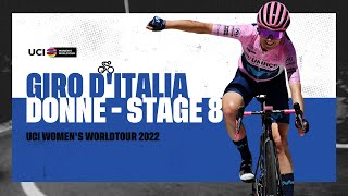 2022 UCIWWT Giro Donne  Stage 8 [upl. by Genna]