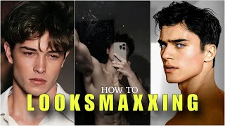 Looksmaxxing Guide for Men  StepbyStep [upl. by Eenafets]