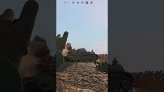 Destroying an armored vehicle  ENLISTED GAMEPLAY [upl. by Lecrad385]