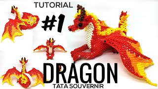 How to bead Dragon Part 1 [upl. by Zima]