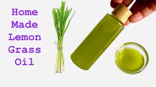 DIY How To Make LEMONGRASS Oil At Home [upl. by Milano]