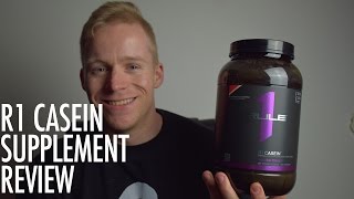 Rule 1 R1 Casein Protein Review  Micellar Casein Supplement [upl. by Cohl]