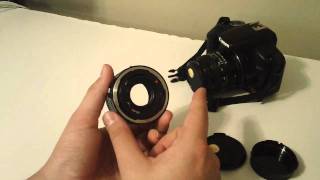 How to enable manual aperture adjustment on Canon FD Lenses [upl. by Bonn]