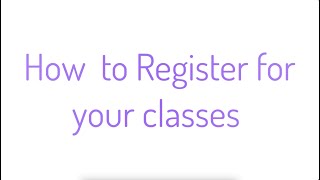 COSTAATT How to register for classes [upl. by Franni898]