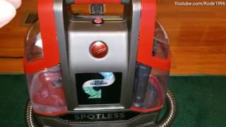 Hoover portable spot cleaner [upl. by Dilisio]