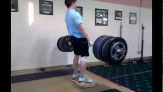 261kg Deficit Deadlift 88kg no belt [upl. by Niveek]