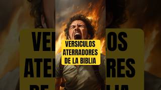 ¡Horrenda cosa es caer en manos del Dios vivo hebreos biblia versiculosaterradores versiculos [upl. by Koball892]