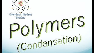 Condensation polymerisation  A level chemistry OCR AQA EDEXCEL [upl. by Ardnalak]