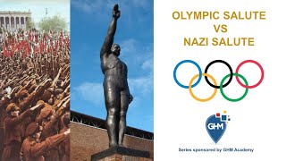 Olympic Salute vs Nazi Salute [upl. by Hannala]