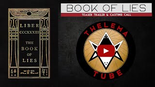 Thelema Tube Book of Lies Audiobook Teaser Trailer and Casting Call [upl. by Care168]