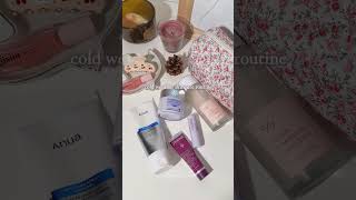 Cold weather skincare routine ❄️🌨️ skincare beauty kbeauty winterseason [upl. by Isteb]