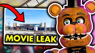 FNAF Movie Locations REVEALED  Animatronic Leaks Five Nights At Freddys [upl. by Gunner]