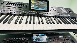 KORG PA5X VS KORG PA4X comparison [upl. by Eloken958]